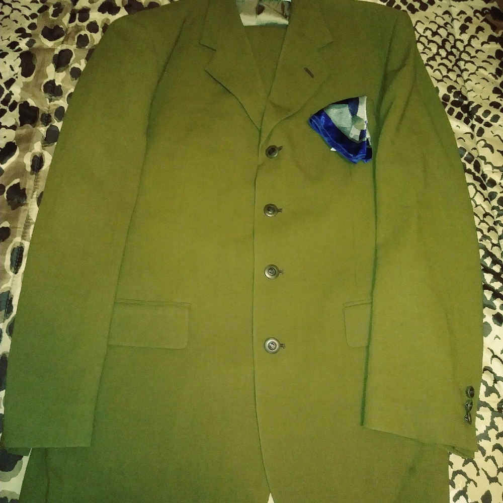 🚘Claudio Morelli Classic Dress Suit Handmade Of The Finest 100% Wool Imported. - Picture 2 of 6